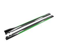 Auto Fibra di Carbonio Minigonne Alettoni Laterali Estensione, per Audi A1 A3 A4 A5 A6 A7 A8 B6 B7 B8 B9 C6 C7 C8 D3 D4 D5 D6 Protezione Labbro Piastra Splitter Lati AntiGraffio,F-2M