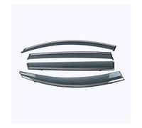 Auto Finestra Di Plastica Di Vetro Meteo Visiera Per Subaru Per Xv 2018-2022 Pioggia/sole/fumo Guard Vent Parti Deflettori D'aria Antiturbo Auto(Acciaio inossidabile)