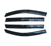 Auto Finestra Laterale Deflettori Del Visiere Per Pilota 2003-2022 Nero Protezione Della Pioggia Porta Visiera Vent Shades Fumo Scuro Ventvisor Auto Deflettori Aria(For 2016-2022)