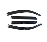 Auto Finestra Laterale Deflettori Del Visiere Per Toyota Per Sequoia 2001-2016 Nero Vent Ombra Fumo Scuro Ventvisor Parapioggia Porta Visiera Deflettori D'aria Antiturbo Auto(08-16)