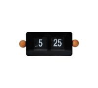 Auto Flip Desk Clock Automatic Page Turning Clock Home Furnishing Ornament Digital Display for Cafe Shelf Living Room Bedside