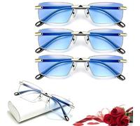 Auto Focus Auto Adapt Glasses Blue Light for Men and Women (3pcs,+250)