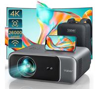 【Auto Focus/Keystone】Proiettore 4K Supporta 32000 LM Proiettore WiFi 6 Bluetooth