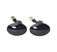 Auto Frecce Laterale Dinamico Compatibile Con Alfa Per Romeo 4C 2013 2014 2015 2016 2017 2018 2019 2020 Auto Indicatori Direzione Indicatore Laterale Luce Dinamica Ripetitore Lampada 2x(Black,B)
