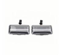 Auto Frecce Laterale Dinamico Compatibile Con Per Golf 1983-1999 Per Jetta 1984-1999 Indicatori Direzione Auto Lampeggiante Lampada Freccia Dinamica Luce Posizione Laterale(White)