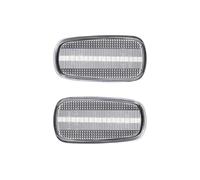 Auto Frecce Laterale Dinamico Compatibile Con Toyota Per FunCargo Per Echo Per Verso 1999-2005 Per Isis 2004-2009 Indicatore Laterale Indicatori Direzione 8173151010(White,Normal)