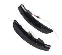 Auto Freccia Compatibile Con Ford Per Focus 3 MK3 SE ST RS 2012-2016 2017 2018 Indicatore Di Direzione Indicatore Di Direzione Specchio Lampada Luci D'angolo 1806306(White-Yellow)