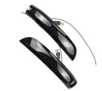 Auto Freccia Compatibile Con Ford Per Focus 3 MK3 SE ST RS 2012-2016 2017 2018 Indicatore Di Direzione Indicatore Di Direzione Specchio Lampada Luci D'angolo 1806306(Blue-Yellow)