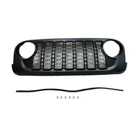 Auto Frontali Griglia Per Jeep Per Wrangler Per JK 2007 2008 2009 2010 2011 2012 2013 2014 2015 2016 2017 Design Griglia Anteriore ABS