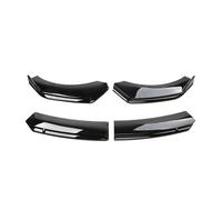 Auto Frontali Paraurti Spoiler Per Jaguar F-TYPE Anteriore Corpo Paraurti Inferiore Spolier Labbro Mento Diffusore Splitter Diga'aria Kit Protezione Coperture(Nero lucido)