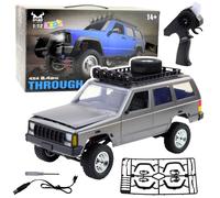 Auto fuoristrada RC 4x4 Argento 1:12