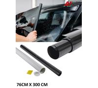 Auto Furgone Ufficio Bus Colorazione Finestre Film Ultra Scuro Nero Limo 1% 76cm