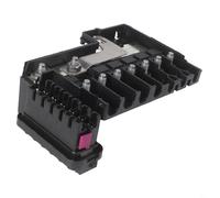 Auto Fuse Box Socket Holder 12V ABS Metallo per Jetta MK6 Per Polo Up Per Rapid Per Fabia OEM 6R0937548C 6R0937548F Nero