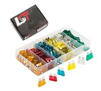 Auto Fusibili Set 200 Pz. Fusibili Piatti Assortimento 5-30 A per Mazda