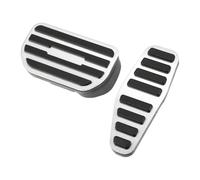 Auto Gas Acceleratore Freno Pedale Copertura per Suzuki - 2pz Argento Tono