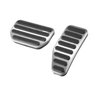 Auto Gas Freno Pedale Coeprtura Pad per Suzuki - 2pz Argento Tono