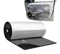 Auto Geräuschdämmungsmatte | Selbstklebende Isoliermatte mit Aluminiumfolie | Schalldämmung für Motorhaube, Tür, Dach und Feuerwand | Fahrzeug Dämmung Zubehör