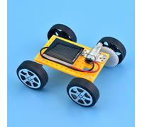 auto giocattolo assemblabile solare fai-da-te, kit educativo scienza per bambini