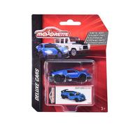 Auto giocattolo Bugatti Chiron Pur Sport Blue Majorette Deluxe Cars 213D...
