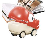 Auto Giocattolo Premi e Vai Veicolo a Forma di Dinosauro Cartoon