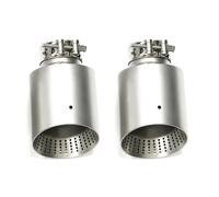 Auto Gola Coda Per VW Per GTI MK7 Per Golf 7 1 pezzo. Terminali Scarico Opachi Scarico Tubo Scarico Per Auto In Acciaio Inossidabile Ugello Terminale 60 63MM Marmitta Auto(ID63MMOD89MM)