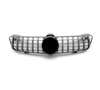 Auto Griglia Anteriore Kit Carrozzeria Per Mercedes Per Benz Classe CLS W219 2004 2005 2006 2007 2008 2009 2010 Griglie Radiatore Paraurti Anteriore Prese D'aria MTVTFECEWG(Argento)