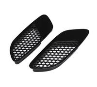 Auto Griglia Anteriore Per BMW E90 E91 E92 E93 M3 Copertura Della Presa D'aria Nero Lucido/Fibra Carbonio Cofano Motore Prese D'aria Scoop Dell'aria Copertura Sfiato Cofano Anteriore Griglia(Glossy Bl