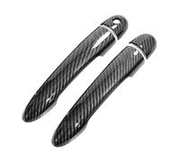 Auto Griglia Bocchette Aria Condizionata Per Clio MK3 2005-2012 Maniglia Della Portiera A Foro Singolo Decorazione Protezione Antigraffio Per La Carrozzeria Kit Di Modifica Compatibile Con(2 Doors Car