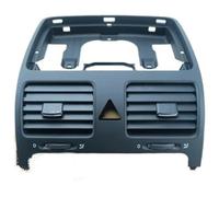 Auto Griglia Bocchette Aria Condizionata Per VW Per G&olf Per J&etta Per Rabbit Pannello Anteriore Posteriore Nero Bocchette Della Console Griglia Del Cruscotto Presa D'aria Climatizzatore(1K0819728)