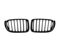 Auto Griglia Paraurti Per BMW X3 X4 F25 F26 2014-2017 | Griglia a linea singola Materiale plastico ABS 38 x 21,3 x 5,7 cm (L*W*H)(Nero lucido)