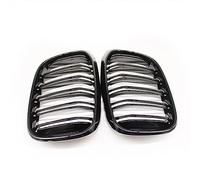 Auto Griglie 2Pcs Car Front Hood Rene Griglia Griglia Griglie Radiatore Sportive Per BMW X3 G01 X4 G02 2018-2020 Griglie(2 Line Gloss)