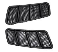 Auto Griglie 2Pcs Car Front Hood Vent Grille Air Flow Aspirazione Hood Per Benz W166 GL ML 2012-2015 Griglie