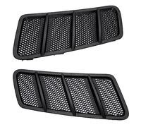 Auto Griglie 2Pcs Car Front Hood Vent Grille Air Flow Aspirazione Hood Per Benz W166 GL ML 2012-2015 Griglie