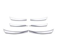 Auto Griglie 6Pcs Car Front Mesh Grille Head Bumper Cover Trim Per Nissan Per Sunny Per Versa 2014-2017 Griglie