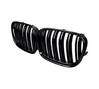 Auto Griglie Anteriori Per BMW Serie 7 F01 F02 Griglia Paraurti Anteriore A 2 Stecche Nero Lucido Griglia Anteriore A Rene 2009 2010 2011 2012 2013 2014 2015 Paraurti Anteriore Griglie
