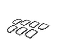 Auto Griglie Anteriori Per Jeep Per Compass 2021 2022 2023 2024 2025 Griglia Anteriore Esterna Auto Anello Decorativo Griglie Corsa Cornice Copertura Paraurti Anteriore Griglie