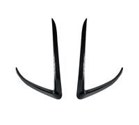 Auto Griglie Anteriori Per Tesla Per Model 3 Per Model Y 2017-2023 Paraurti Anteriore Fendinebbia Spoiler A Lama Fendinebbia Sopracciglio 1 Paio Paraurti Anteriore Griglie(3 Glossy Black)