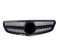 Auto Griglie Auto Griglia Anteriore Per Benz Classe C W204 C180 C200 C300 C350 2008-2014 Corsa Paraurti Griglia Griglie(Shiny black)