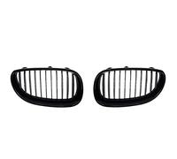 Auto Griglie Griglia Frontale Rene Anteriore Per BMW Serie 5 2003-2010 Griglie Sportive Griglia Cofano Griglie(Nero lucido)