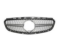 Auto Griglie Griglia Griglia Superiore Paraurti Anteriore Per Mercedes Per Benz Classe E 2014 2015 Griglie(Argento)