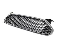 Auto Griglie Griglia Paraurti Anteriore A Nido D'ape Nera Lucida Per Ford Per Fusion 2013-2016 Sostituisce Le Griglie Da Corsa Griglie(Argento)