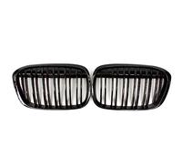 Auto Griglie Griglie Griglia Rene Paraurti Anteriore Nero Lucido Per BMW X1 F48 F49 2016-2020 Griglie(Nero lucido)
