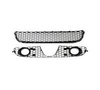Auto Griglie Per VW Per Golf 6 Per MK6 2009-2013 Griglie Paraurti Anteriore Per Cofano Con Telaio A Nido D'ape Griglie Body Kit Griglie(3Pcs)