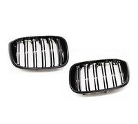 Auto Griglie Rene Griglia Paraurti Anteriore Corsa Griglia Per BMW X3 G01 X4 G02 2018-2020 Griglie(Glossy 2)