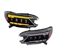 Auto Gruppo Fari Compatibile Con CRV 2012 2013 2014 Proiettore Di Ricambio Da 2 Pezzi 4 Lenti TUTTI Gli Accessori Per Il Gruppo Lampada Segnalazione Anteriore Dinamica