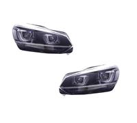 Auto Gruppo Fari Compatibile Con Per Golf 6 Per Mk6 2008 2009 2010 2011 2012 2013 Gruppi Ottici Di Ricambio Auto DRL Indicatori Direzione E Freni