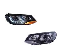 Auto Gruppo Fari Compatibile Con Per Touareg 2011 2012 2013 2014 2015 2016 2017 2018 Gruppi Ottici Auto DRL Freno Indicatore Di Direzione Lampada Plug And Play