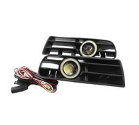 Auto Gruppo Fendinebbia Compatibile Con Per Golf Per MK4 1998 1999 2000 2001 2002 2003 2004 1 Paio Auto Auto Bianco Fendinebbia Paraurti Anteriore Griglie Sostituzione Angel Eyes