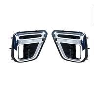 Auto Gruppo fendinebbia Compatibile Con Subaru Per Forester SK 2019 2020 2021 Auto Fendinebbia Anteriore Telaio Di Copertura Paraurti Fendinebbia DRL Luci Di Marcia Diurna Lampada Anti-nebbia