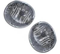 Auto Gruppo Fendinebbia Compatibile con Toyota 4 per Runner 2006 2007 2008 2 Pezzi Sinistra Destra Paraurti Anteriore Fendinebbia Lampada di Guida OEM: 81211-42050 8122142050(White Lamps)